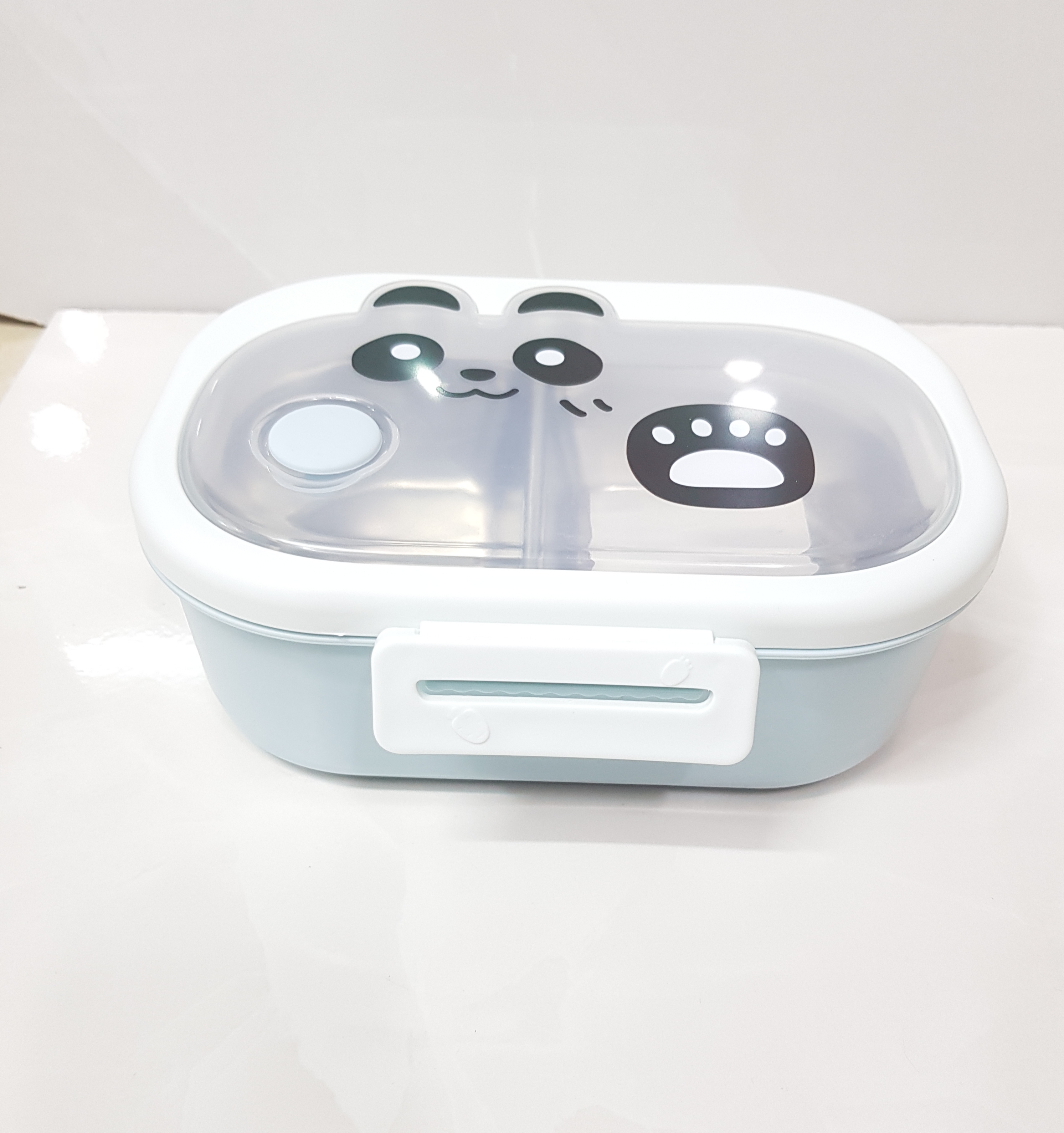 ظرف غذا طرح پاندا دو قسمتی کد 802247