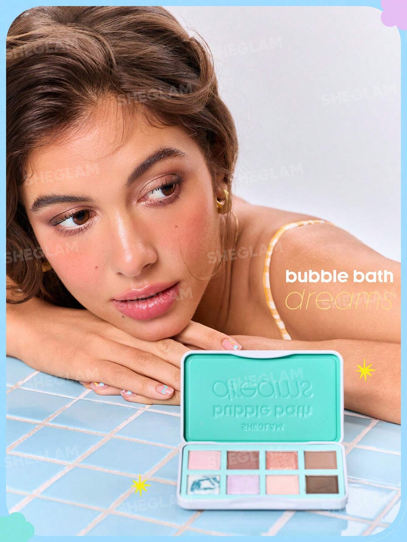 پالت سایه Sparkle Splash شیگلم کد 2335