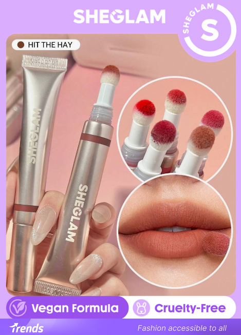 رژ لب مایع مات شیگلم SHEGLAM Pout Pillow Cushion Matte Liquid Lipstick  کد 2338