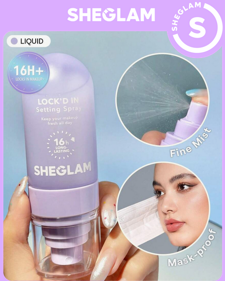 اسپری فیکس مات کننده شیگلم SHEGLAM کد 2345