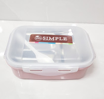 ظرف غذا سه قسمتی simple کد 802258