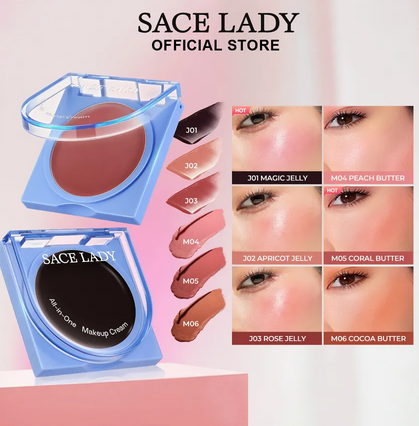 رژگونه کرمی برند SACE LADY کد SL2007 (2745)