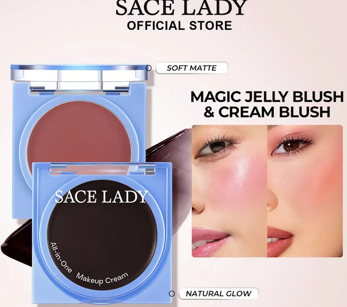 رژگونه کرمی برند SACE LADY کد SL2007 (2745)