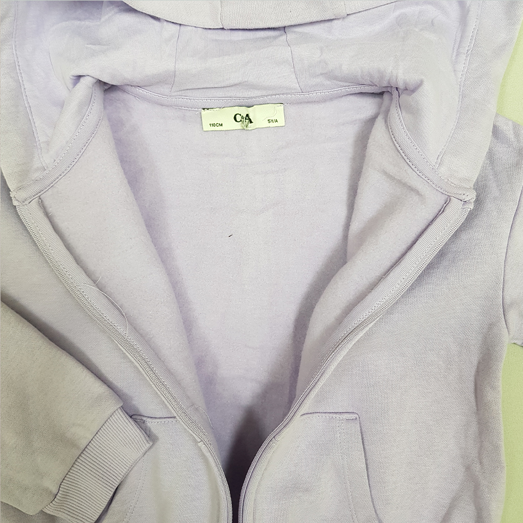 سویشرت توپنبه ای دخترانه 28853 سایز 3 تا 10 سال مارک C&A   *