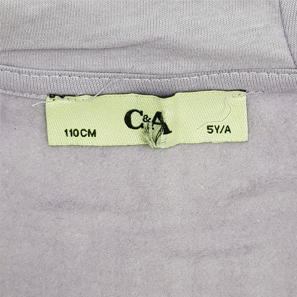 سویشرت توپنبه ای دخترانه 28853 سایز 3 تا 10 سال مارک C&A   *