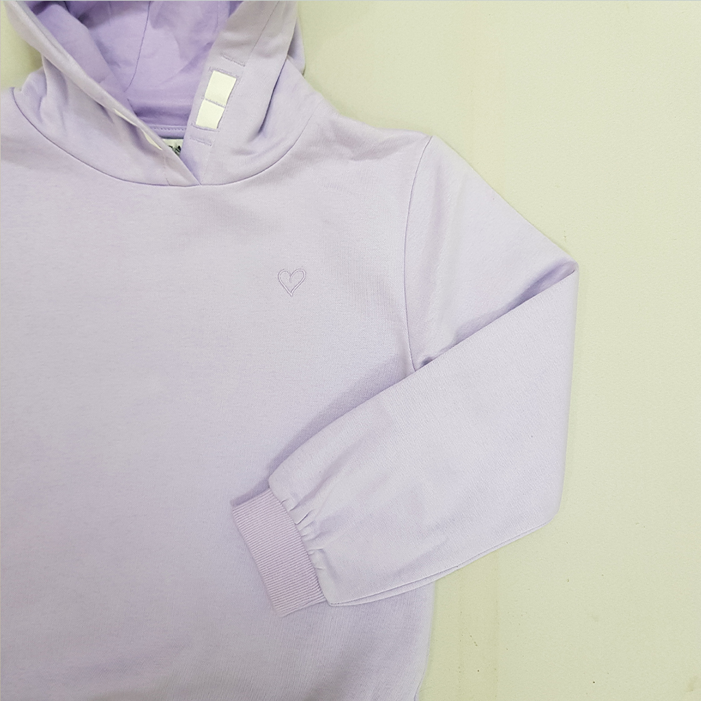 سویشرت توپنبه ای دخترانه 28853 سایز 3 تا 10 سال مارک C&A   *