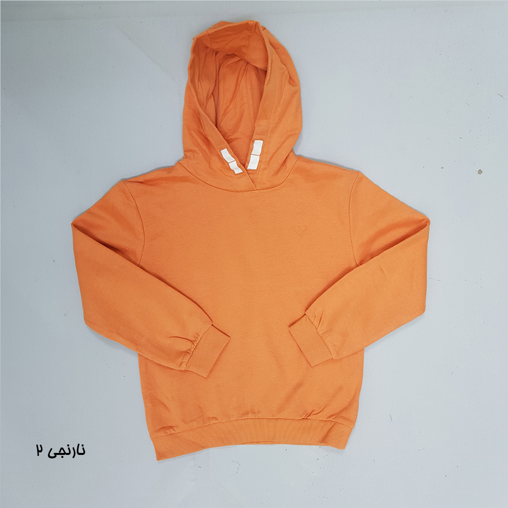 سویشرت توپنبه ای دخترانه 28853 سایز 3 تا 10 سال مارک C&A   *