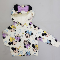 هودی توپنبه ای دخترانه 28844 سایز 3 تا 8 سال مارک C&A