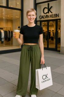 شلوار لی کشی زنانه کد 418160