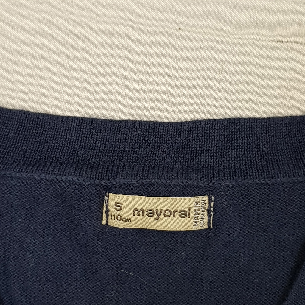 بافت پسرانه 28911 سایز 2 تا 10 سال مارک Mayoral   *