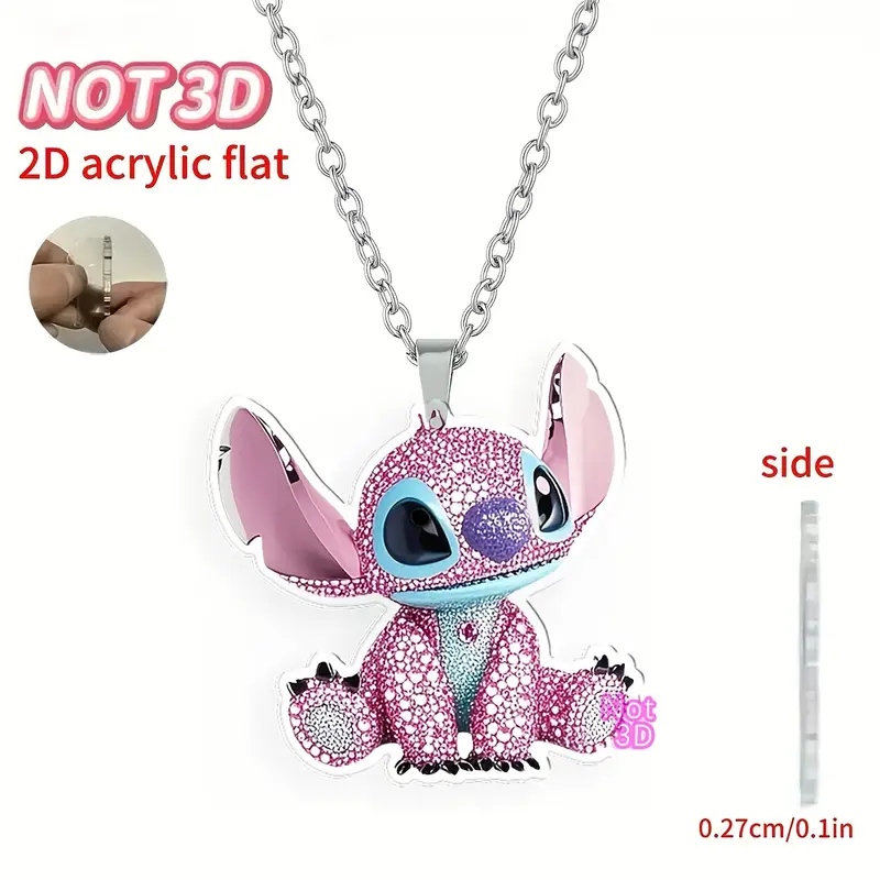 گردنبند طرح استیچ (Stitch) کد 2553
