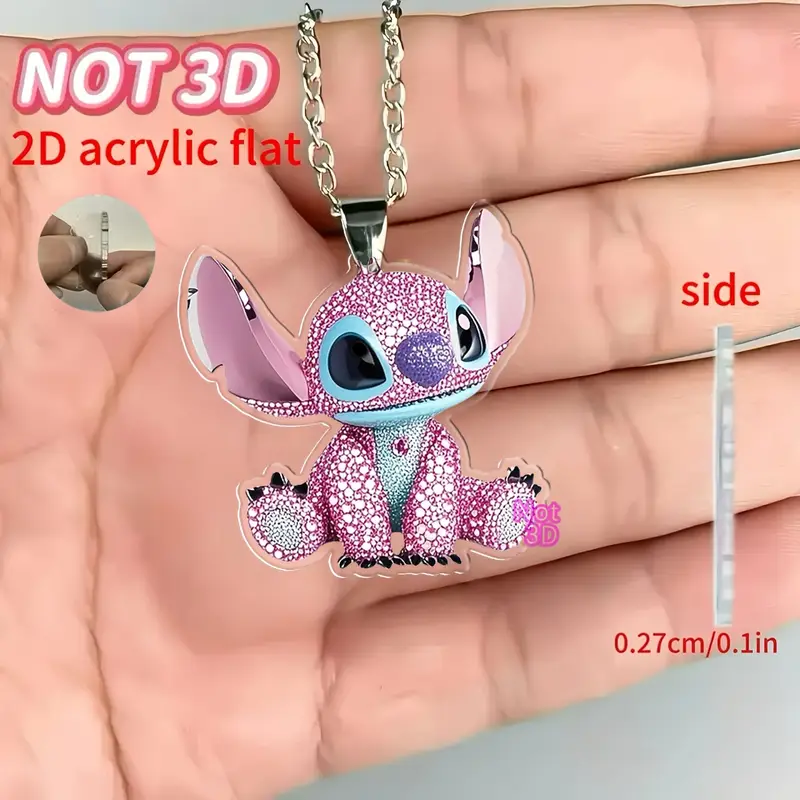گردنبند طرح استیچ (Stitch) کد 2553