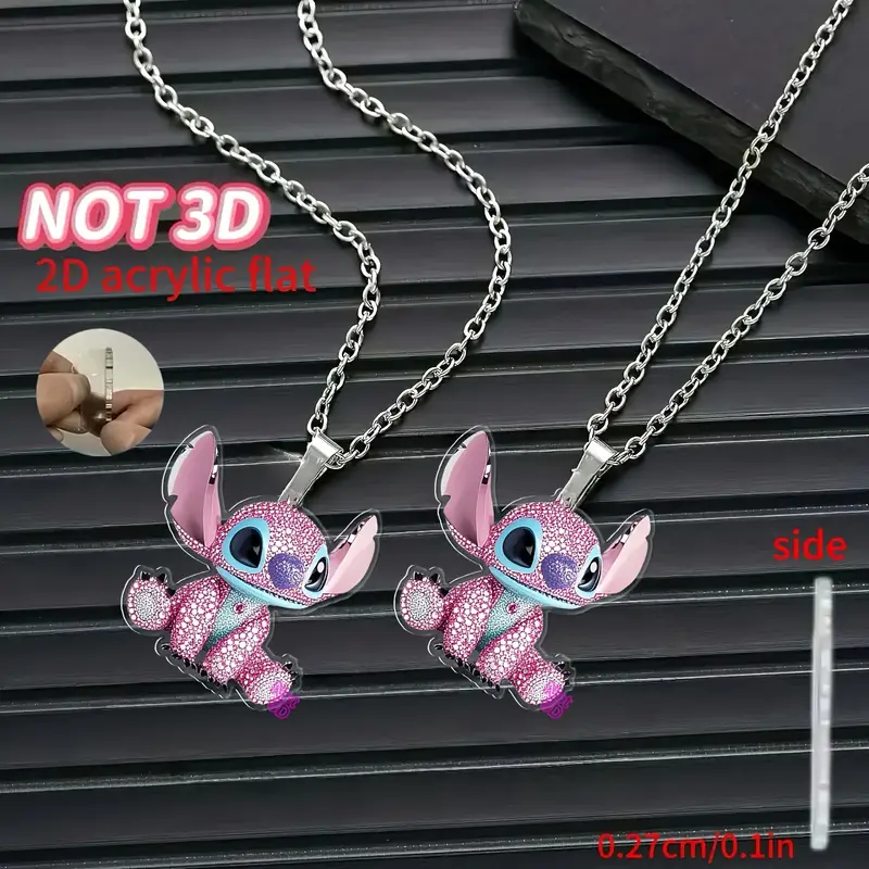 گردنبند طرح استیچ (Stitch) کد 2553