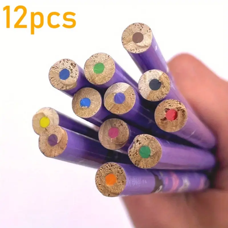 بسته 12تایی مداد رنگی  طرح کرومی برند (Sanrio) کد 2560