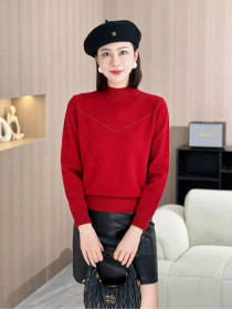 بافت یقه سه سانتی زنانه کد 418170