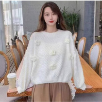 بافت یقه گرد زنانه کد 418172