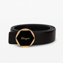 کمربند چرم مردانه مدل Ferragamo کد 1027