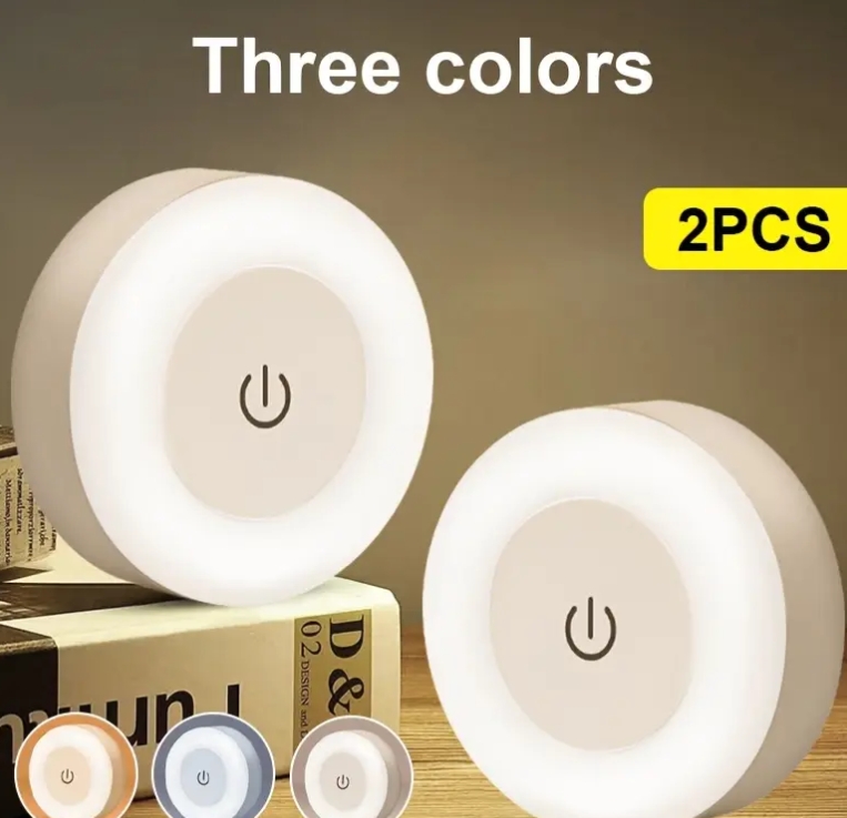چراغ خواب LED قابل تنظیم، با ۳ گزینه رنگ کد 3020 (51-12-65)