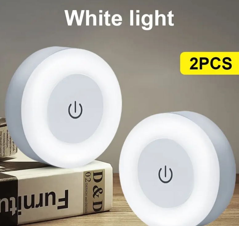 چراغ خواب LED قابل تنظیم، با ۳ گزینه رنگ کد 3020 (51-12-65)