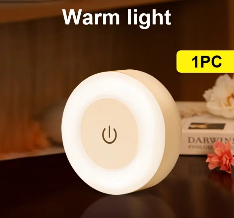 چراغ خواب LED قابل تنظیم، با ۳ گزینه رنگ کد 3020 (51-12-65)