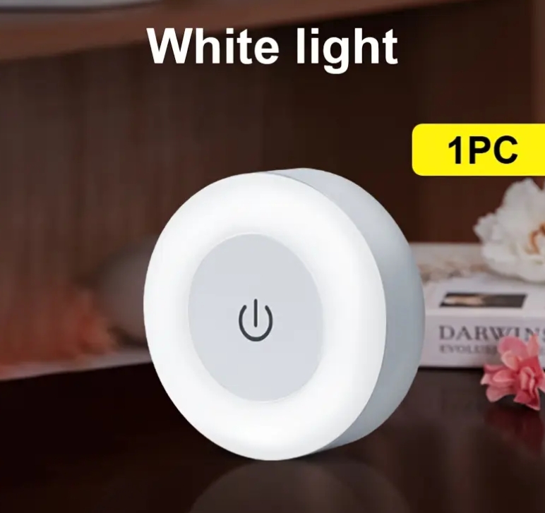 چراغ خواب LED قابل تنظیم، با ۳ گزینه رنگ کد 3020 (51-12-65)