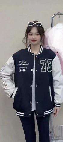 کت کتان بیسبالی زنانه کد 418202