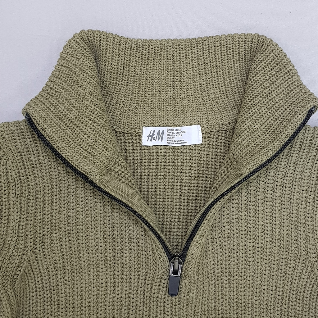 بافت پسرانه 28888 سایز 3 تا 15 سال مارک H&M   *