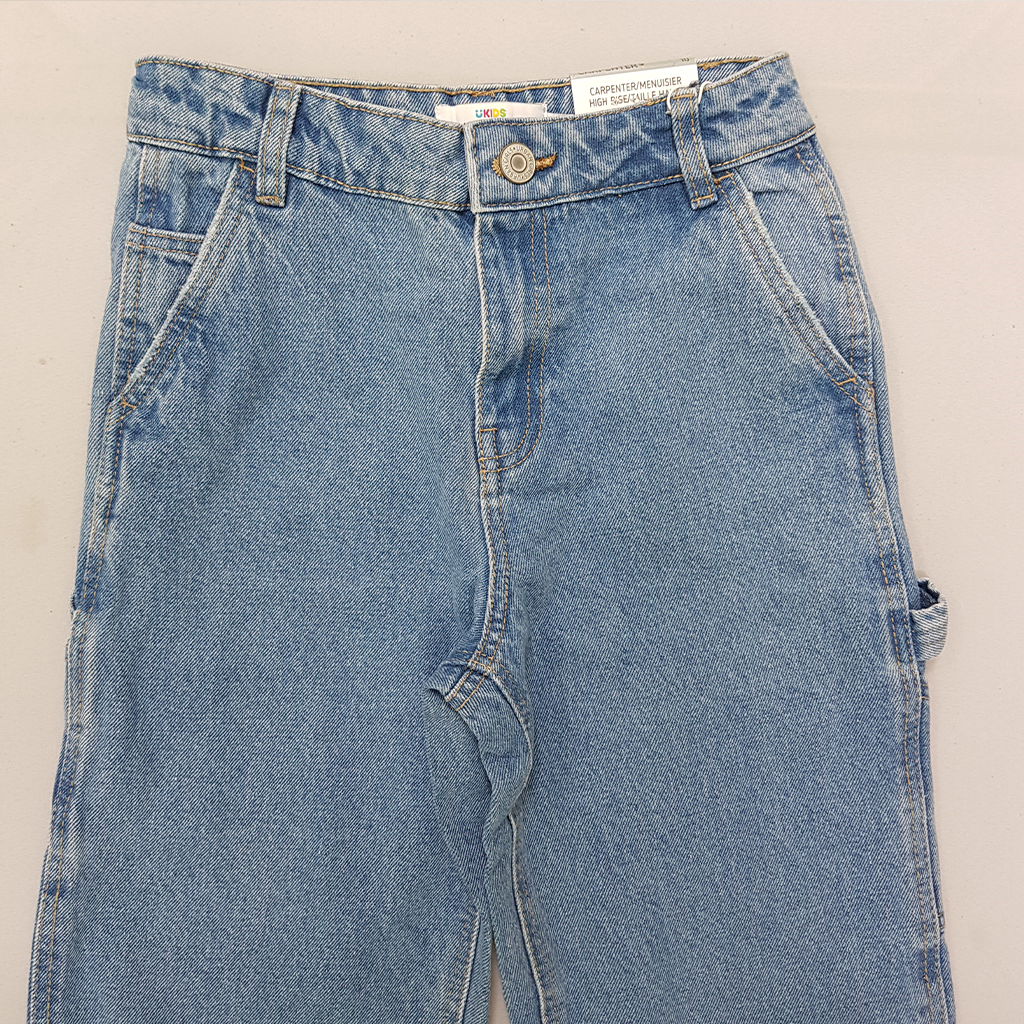 شلوار جینز دخترانه 28462 سایز 7 تا 16 سال کد 9   *