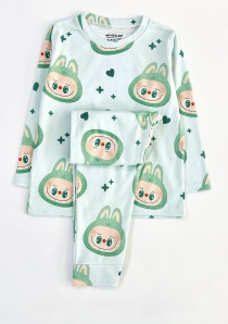 ست خونگی برند طرح لبوبو ۸ تا ۱۵ سال کد ۱۵۴۶