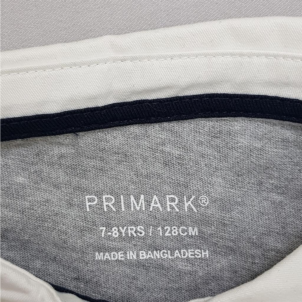 بلوز یقه دار پسرانه 29028 سایز 7 تا 13 سال مارک PRIMARK