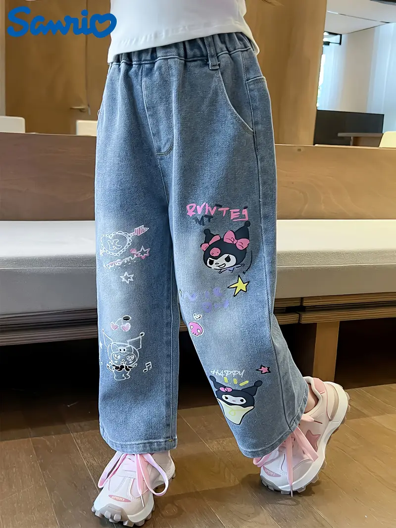 شلوار جینز دخترانه برند (Sanrio) کد 3468 (45 23.53 500)
