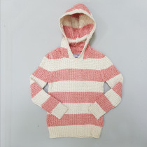 بافت کلاه دار دخترانه 29024 سایز 2 تا 6 سال مارک TEX