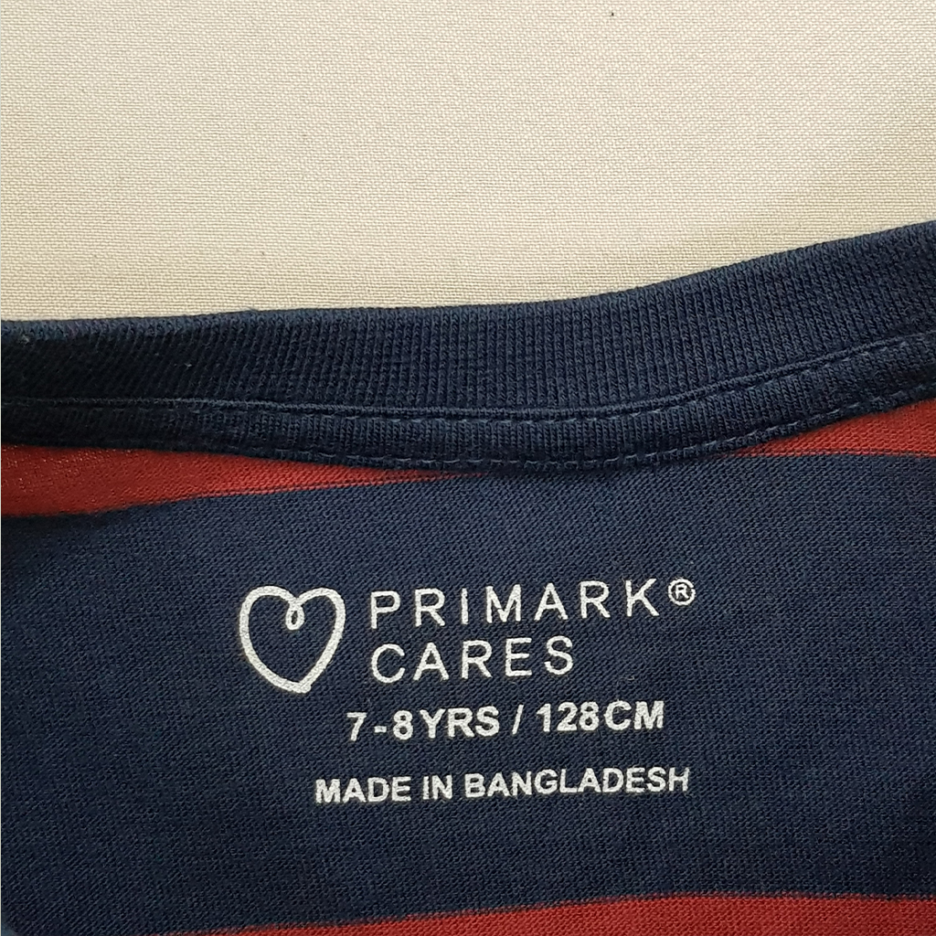 بلوز پسرانه 29080 سایز 7 تا 15 سال مارک PRIMARK