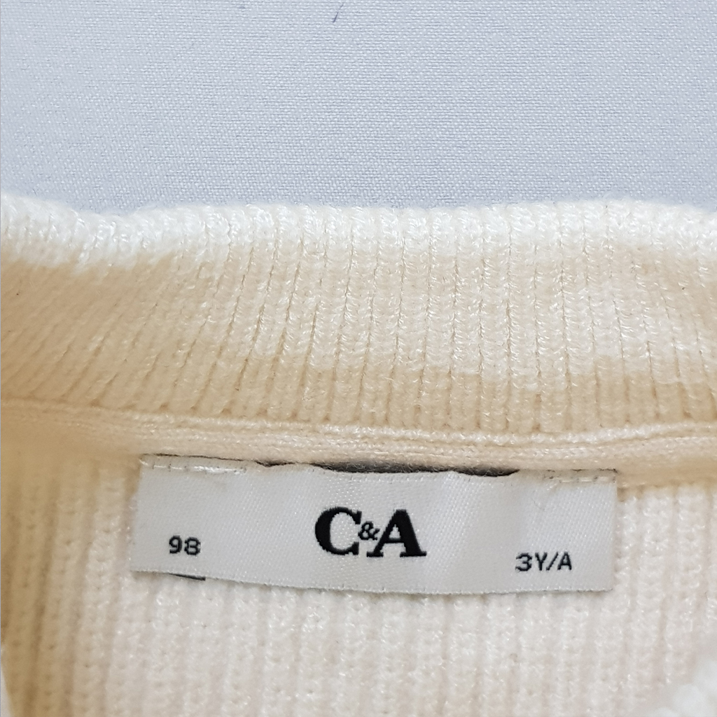 بافت دخترانه 29044 سایز 2 تا 9 سال کد 1 مارک C&A   *