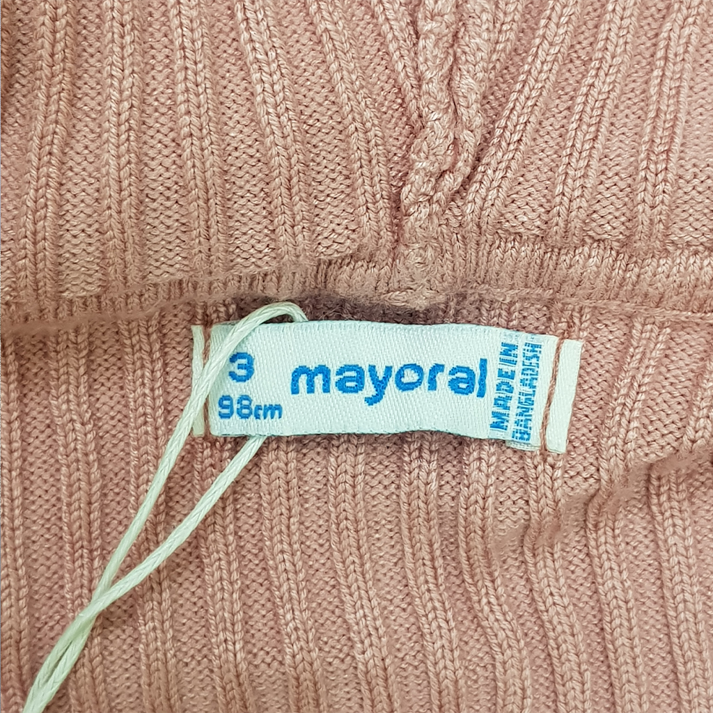 بافت دخترانه 29038 سایز 24 ماه تا 14 سال کد 1 مارک MAYORAL