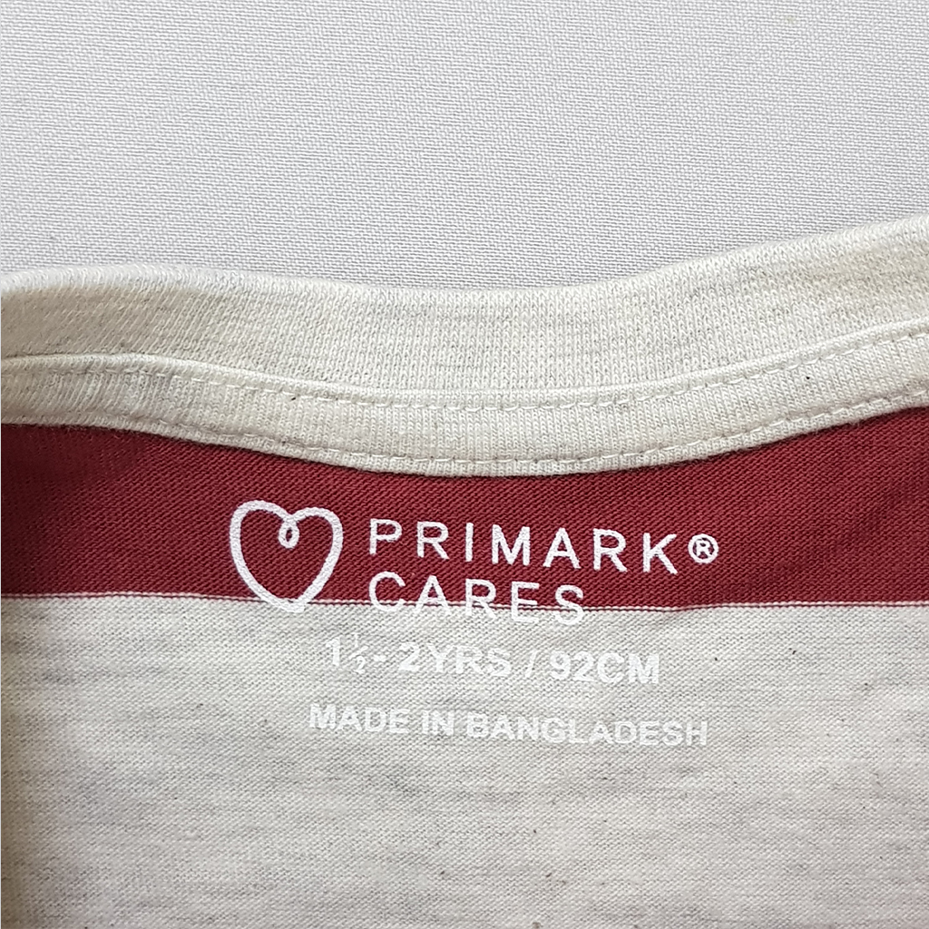 بلوز پسرانه 29084 سایز 1.5 تا 8 سال مارک PRIMARK