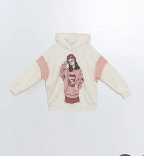 هودی دخترانه 29147 سایز 6 تا 14 سال مارک LC WALKIKI