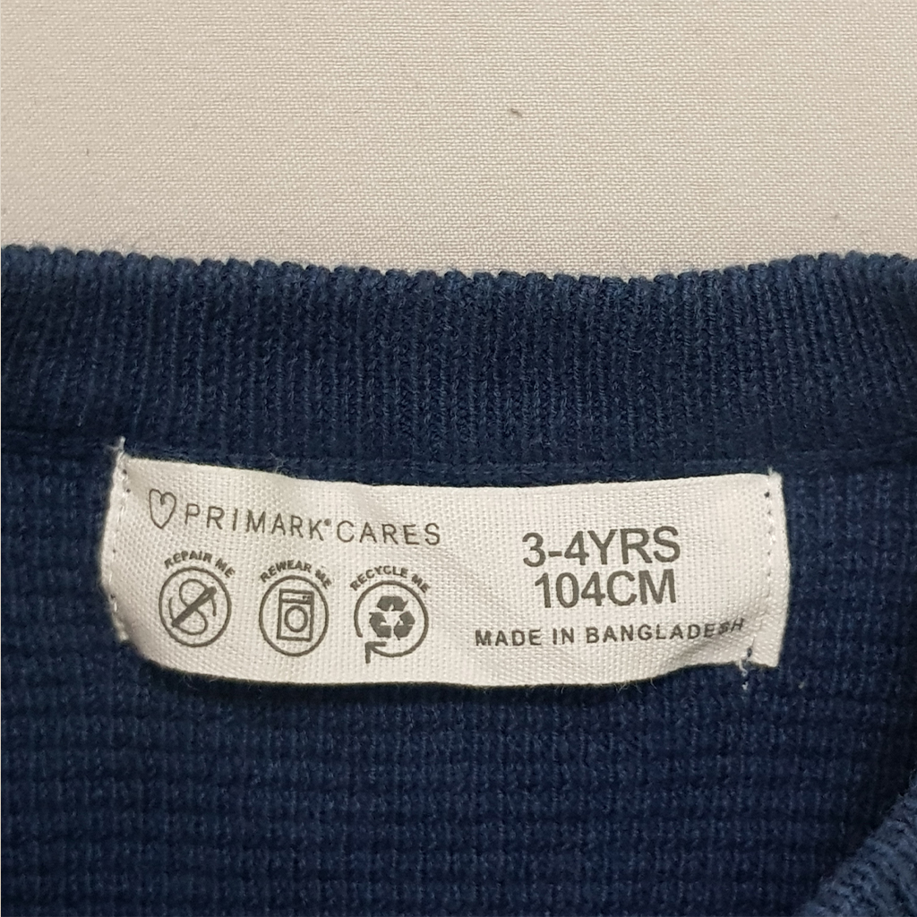 پلیور پسرانه 29190 سایز 1.5 تا 12 سال کد 1 مارک PRIMARK
