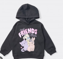 هودی دخترانه 29152 سایز 1 تا 7 سال مارک KD   *