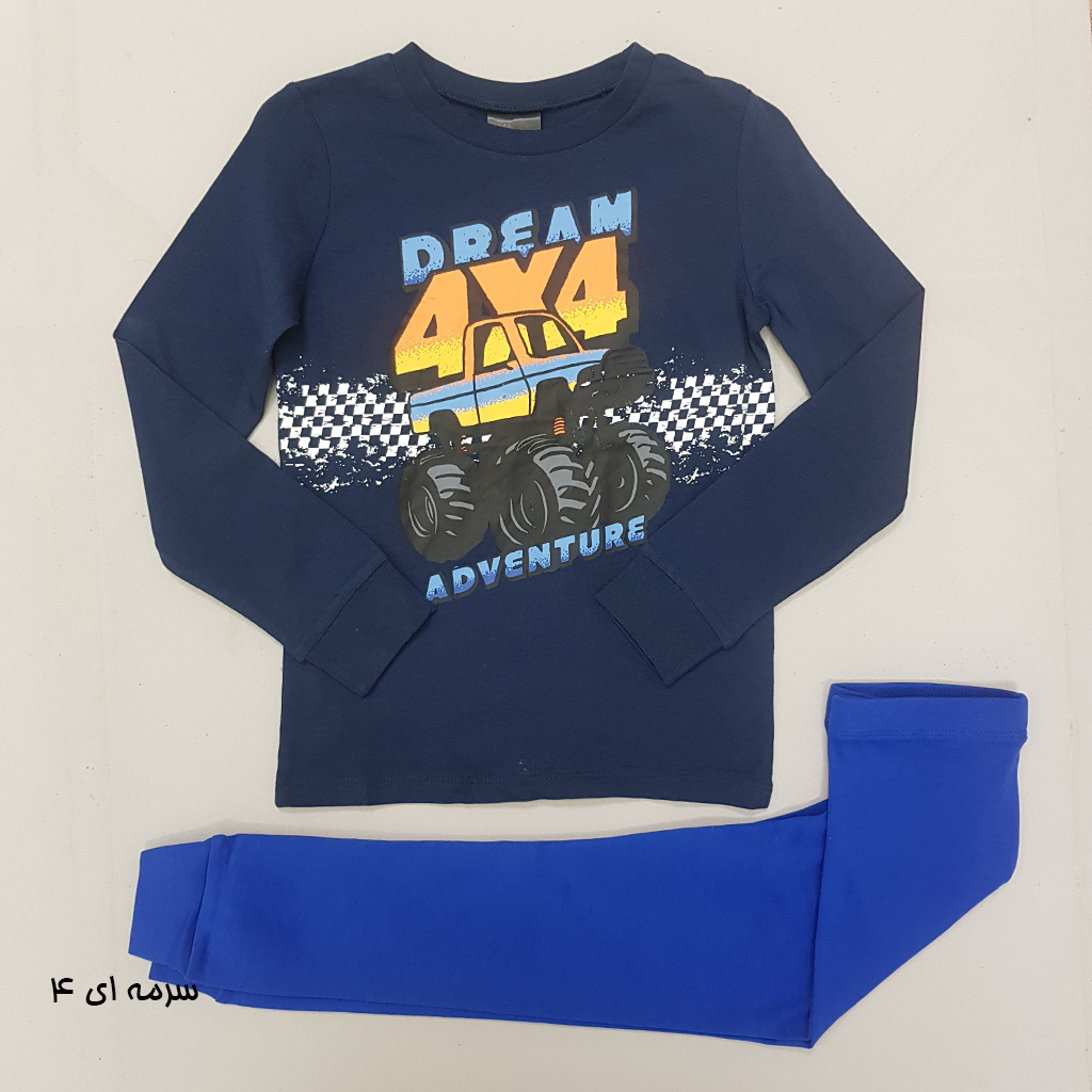 ست پسرانه 29057 سایز 2 تا 10 سال کد 2 مارک H&M