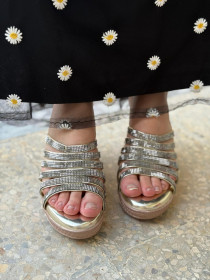 صندل زنانه مجلسی خارجی مارک Lisbo کد 1029