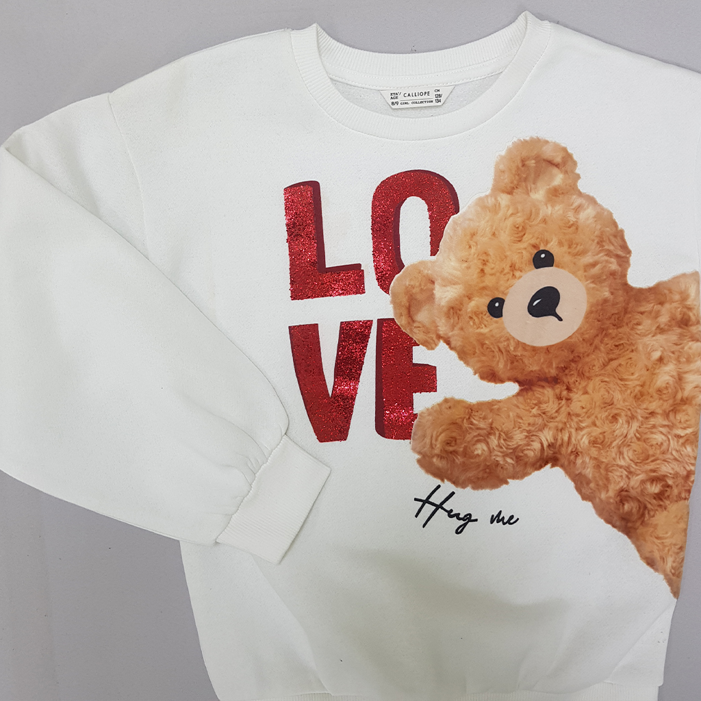 پلیور دخترانه 29200 سایز 4 تا 15 سال مارک Calliope