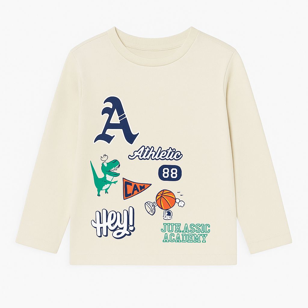 بلوز پسرانه 29191 سایز 5 تا 10 سال کد 3 مارک OVS