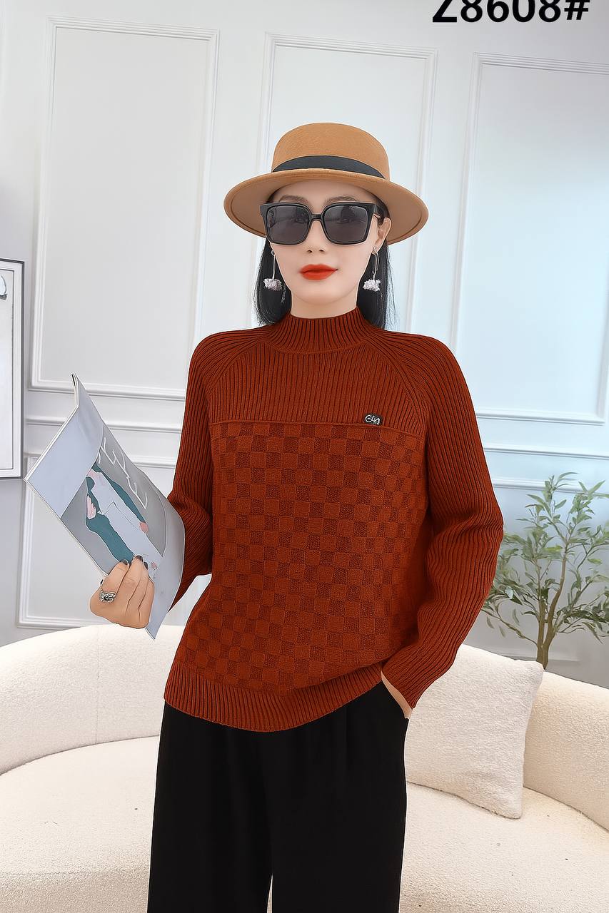 بافت یقه سه سانت زنانه کد 418478