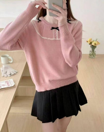 بلوز بافت گرم بالا زنانه کد 417484