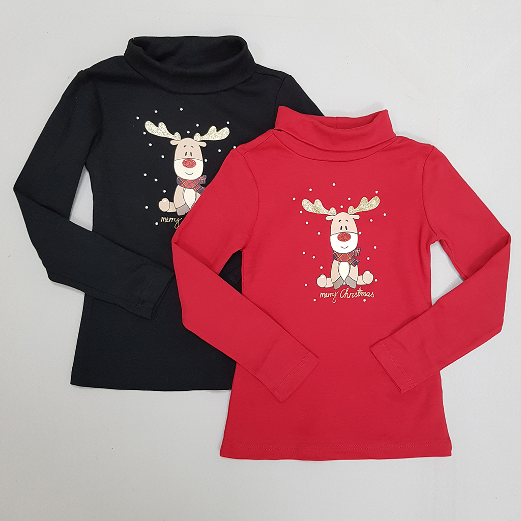 بلوز یقه اسکی دخترانه 29227 سایز 3 تا 10 سال کد 18 مارک OVS