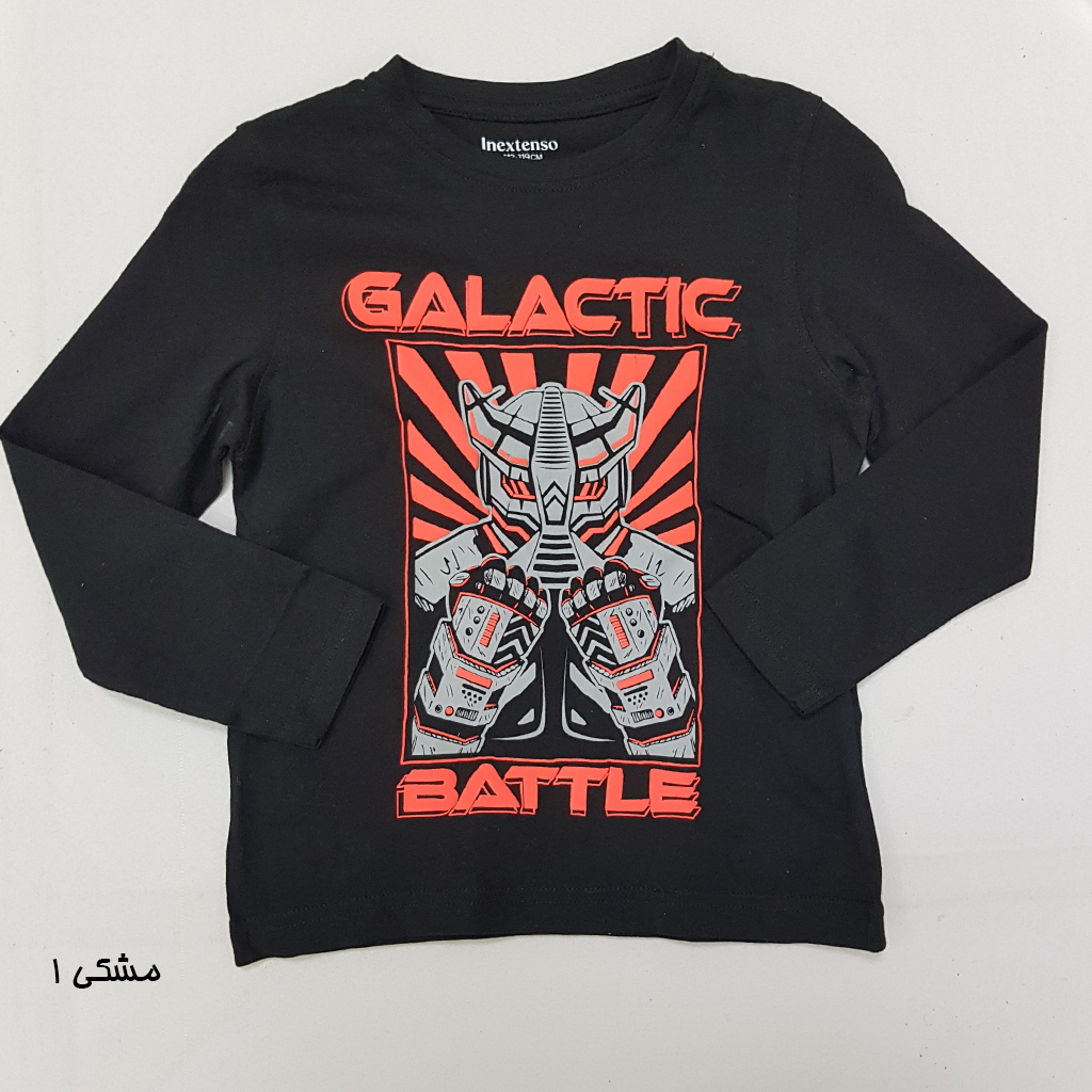 بلوز پسرانه 29227 سایز 5 تا 12 سال کد 19