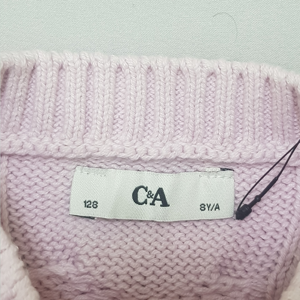 بافت دخترانه 29047 سایز 8 تا 12 سال مارک C&A   *