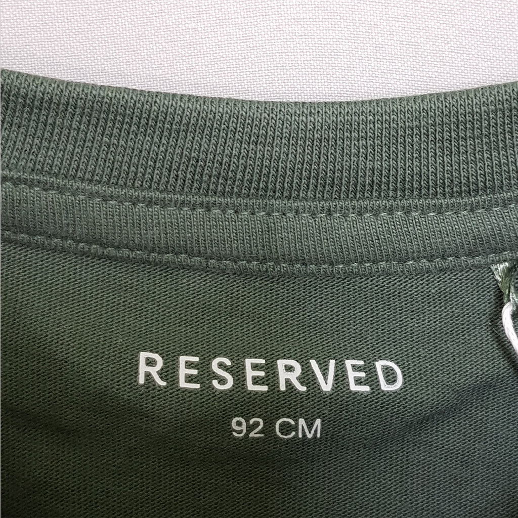 بلوز پسرانه 29227 سایز 6 ماه تا 5 سال کد 16 مارک Reserved   *