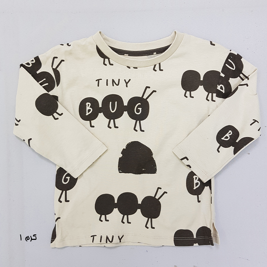 بلوز پسرانه 29227 سایز 6 ماه تا 5 سال کد 16 مارک Reserved   *